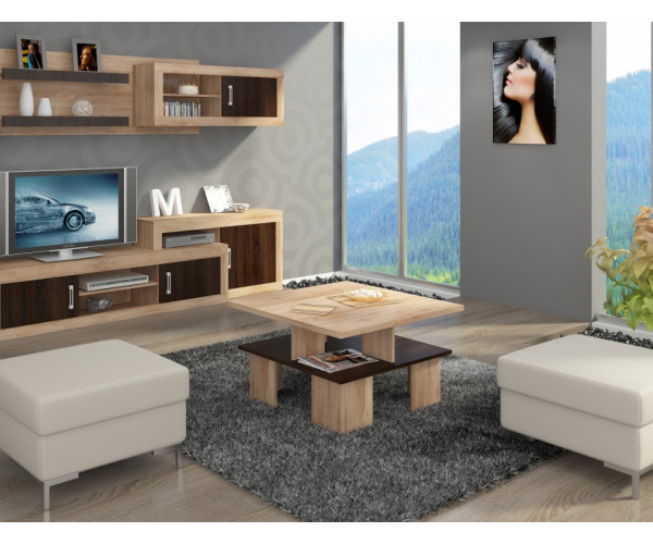 AKCIA Konferenčný stôl Supra 1 sonoma svetlá/sonoma tmavá