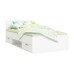 Multifunkčná posteľ 90x200 MICHIGAN perleťovo biela
