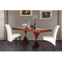 Jedálenský stôl FREDO 160x90 + 60cm