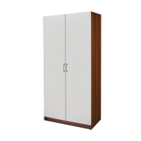Skriňa ESO 2-dverová 61520 orech/biela Skriňa ESO 2-dverová 61520 orech/biela