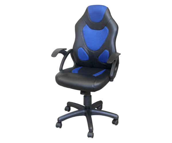 Kancelárske kreslo RACER BLUE K132