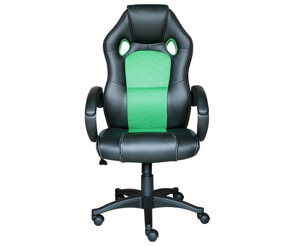 Kancelárske kreslo FORMULA čierna/zelená